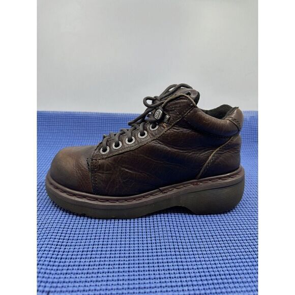 Dr Doc Martens 8550 Boots 5 Eye 1 Hook VINTAGE VTG. MADE IN ENGLAND UK SZ. 6 - Picture 14 of 15